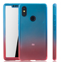Handyh�lle Schutzh�lle f�r Xiaomi Mi 8 SE Full Case Cover Displayschutz 360 Rot