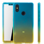 Handyh�lle Schutzh�lle f�r Xiaomi Mi 8 SE Full Case Cover Displayschutz 360 Gelb