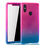 Handyh�lle Schutzh�lle f�r Xiaomi Mi 8 SE Full Case Cover Displayschutz 360 Blau