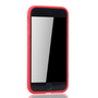 Rote Premium Apple iPhone 8 / iPhone 7 Hybrid-Editon H�lle | Unterst�tzt Kabelloses Laden | aus edlem Acryl mit weichem Silikonrand Rot