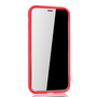 Rote Premium Apple iPhone X / iPhone XS Hybrid-Editon H�lle | Unterst�tzt Kabelloses Laden | aus edlem Acryl mit weichem Silikonrand Rot