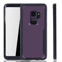Schwarze Premium Samsung Galaxy S9 Hybrid-Editon H�lle | Unterst�tzt Kabelloses Laden | aus edlem Acryl mit weichem Silikonrand Schwarz