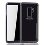 Graue Premium Samsung Galaxy S9 Plus Hybrid-Editon H�lle | Unterst�tzt Kabelloses Laden | aus edlem Acryl mit weichem Silikonrand Grau