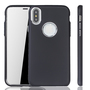 Apple iPhone X / XS H�lle - Handyh�lle f�r Apple iPhone X / XS - Handy Case in Schwarz