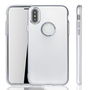 Apple iPhone X / XS H�lle - Handyh�lle f�r Apple iPhone X / XS - Handy Case in Silber