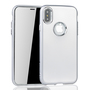 Apple iPhone X / XS H�lle - Handyh�lle f�r Apple iPhone X / XS - Handy Case in Silber
