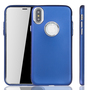 Apple iPhone X / XS H�lle - Handyh�lle f�r Apple iPhone X / XS - Handy Case in Dunkelblau