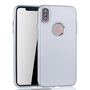 Apple iPhone XS Max H�lle - Handyh�lle f�r Apple iPhone XS Max - Handy Case in Silber