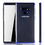Handyh�lle f�r Samsung Galaxy Note 9 Blau - Clear - TPU Silikon Case Backcover Schutzh�lle in Transparent   Blau