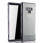 Handyh�lle f�r Samsung Galaxy Note 9 Schwarz - Clear - TPU Silikon Case Backcover Schutzh�lle in Transparent   Schwarz