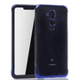 Handyh�lle f�r Huawei Mate 20 Lite Blau - Clear - TPU Silikon Case Backcover Schutzh�lle in Transparent   Blau