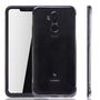 Handyh�lle f�r Huawei Mate 20 Lite Schwarz - Clear - TPU Silikon Case Backcover Schutzh�lle in Transparent   Schwarz