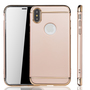 Apple iPhone XS Handy H�lle Schutz Case Bumper Hard Cover Gold