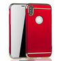 Apple iPhone XS Handy H�lle Schutz Case Bumper Hard Cover Rot