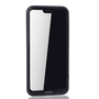 Schwarze Premium Huawei P20 Lite Hybrid-Editon H�lle | Unterst�tzt Kabelloses Laden | aus edlem Acryl mit weichem Silikonrand Schwarz