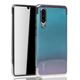 Handyh�lle f�r Huawei P30 Silber - Clear - TPU Silikon Case Backcover Schutzh�lle in Transparent   Silber