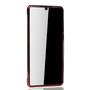 Handyh�lle f�r Huawei P30 Rot - Clear - TPU Silikon Case Backcover Schutzh�lle in Transparent   Rot