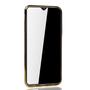 Handyh�lle f�r Samsung Galaxy M20 Gold - Clear - TPU Silikon Case Backcover Schutzh�lle in Transparent   Gold