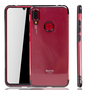 Handyh�lle f�r Xiaomi Redmi Note 7 Pro Schwarz - Clear - TPU Silikon Case Backcover Schutzh�lle in Transparent   Schwarz