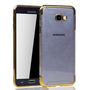 Handyh�lle f�r Samsung Galaxy J4+ Plus Gold - Clear - TPU Silikon Case Backcover Schutzh�lle in Transparent   Gold