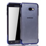 Handyh�lle f�r Samsung Galaxy J4+ Plus Blau - Clear - TPU Silikon Case Backcover Schutzh�lle in Transparent   Blau