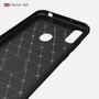 Schutzh�lle Handyh�lle f�r Huawei Y6 (2019) Case Cover Carbon Optik Grau