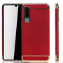 Huawei P30 Handy H�lle Schutz Case Bumper Hard Cover Rot