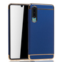 Huawei P30 Handy H�lle Schutz Case Bumper Hard Cover Blau