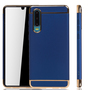 Huawei P30 Handy H�lle Schutz Case Bumper Hard Cover Blau