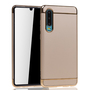 Huawei P30 Handy H�lle Schutz Case Bumper Hard Cover Gold