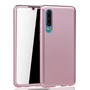 Handyh�lle Schutzh�lle f�r Huawei P30 Full Case Cover Displayschutz 360 Rosa