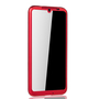 Handyh�lle Schutzh�lle f�r Xiaomi Redmi Note 7 / Redmi Note 7 Pro Full Case Cover Displayschutz 360 Rot