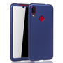 Handyh�lle Schutzh�lle f�r Xiaomi Redmi Note 7 / Redmi Note 7 Pro Full Case Cover Displayschutz 360 Blau