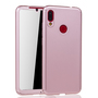 Handyhlle Schutzhlle fr Xiaomi Redmi Note 7 / Redmi Note 7 Pro Full Case Cover Displayschutz 360 Rosa