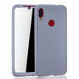 Handyh�lle Schutzh�lle f�r Xiaomi Redmi Note 7 / Redmi Note 7 Pro Full Case Cover Displayschutz 360 Grau