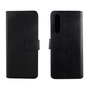 Huawei P30 Tasche Handy H�lle Schutz-Cover Flip-Case mit Kartenfach Schwarz