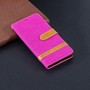 Huawei P30 Handy H�lle Schutz-Tasche Case Cover Kartenfach Etui Wallet Pink
