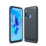 Schutzh�lle Handyh�lle f�r Huawei P20 Lite 2019 Case Cover Carbon Optik Blau