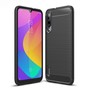 Schutzhlle Handyhlle fr Xiaomi Mi A3 Case Cover Carbon Optik Schwarz