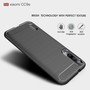 Schutzh�lle Handyh�lle f�r Xiaomi Mi A3 Case Cover Carbon Optik Grau