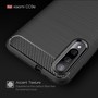 Schutzh�lle Handyh�lle f�r Xiaomi Mi A3 Case Cover Carbon Optik Grau