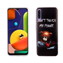 Samsung Galaxy A50s Handy H�lle Schutz-Case Cover Bumper Dont Touch My Phone B�r