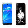 Huawei Y9 Prime 2019 Handy H�lle Schutz-Case Cover Bumper Have a nice day
