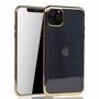 Handyh�lle f�r Apple iPhone 11 Pro Max Gold - Clear - TPU Silikon Case Backcover Schutzh�lle in Transparent   Gold