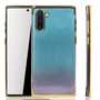 Handyh�lle f�r Samsung Galaxy Note 10 Gold - Clear - TPU Silikon Case Backcover Schutzh�lle in Transparent   Gold