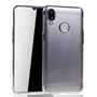 Handyh�lle f�r Samsung Galaxy A10s Silber - Clear - TPU Silikon Case Backcover Schutzh�lle in Transparent   Silber
