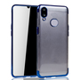 Handyh�lle f�r Samsung Galaxy A10s Blau - Clear - TPU Silikon Case Backcover Schutzh�lle in Transparent   Blau