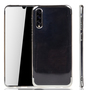 Handyhlle fr Samsung Galaxy A30s Silber - Clear - TPU Silikon Case Backcover Schutzhlle in Transparent   Silber