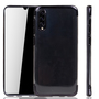 Handyh�lle f�r Samsung Galaxy A50s Schwarz - Clear - TPU Silikon Case Backcover Schutzh�lle in Transparent   Schwarz
