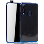 Handyh�lle f�r Huawei P smart Z Blau - Clear - TPU Silikon Case Backcover Schutzh�lle in Transparent   Blau